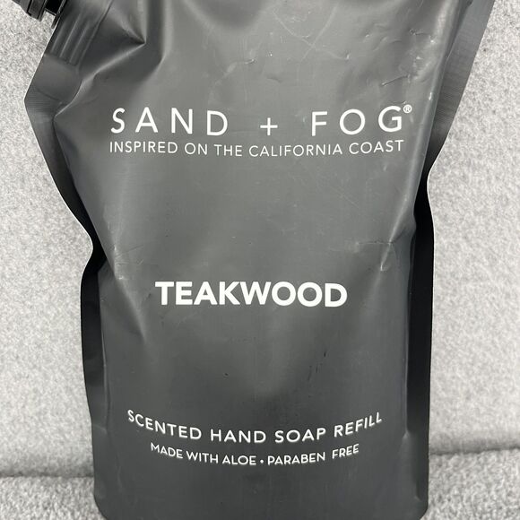 Sand + Fog TEAKWOOD Scented Hand Soap Refill 34 oz - Picture 8 of 9